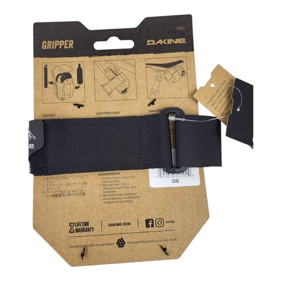 Dakine Gripper On Bike Storage Or Seat Pack Tool Spare Tube Wrap - Picture 5 of 6